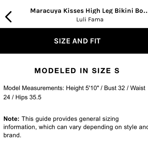 LULI FAMA ❤️‍🔥 MARACUYA KISSES HIGH LEG BOTTOMS NWT SIZE XL - Picture 6 of 13